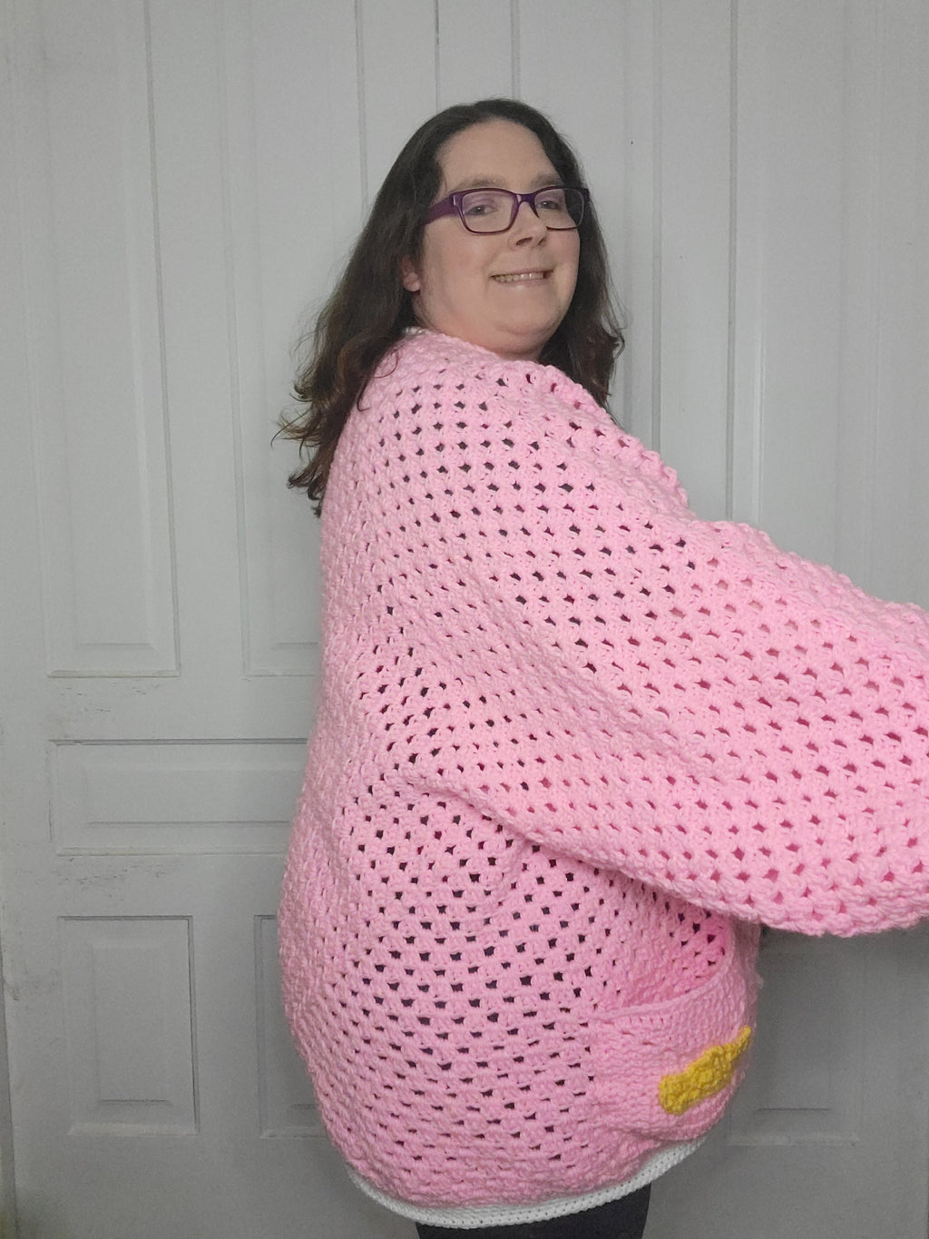 Aurora cardigan made to order
